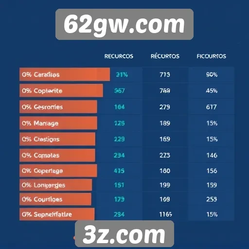 Comparativo entre 62gw.com e concorrentes