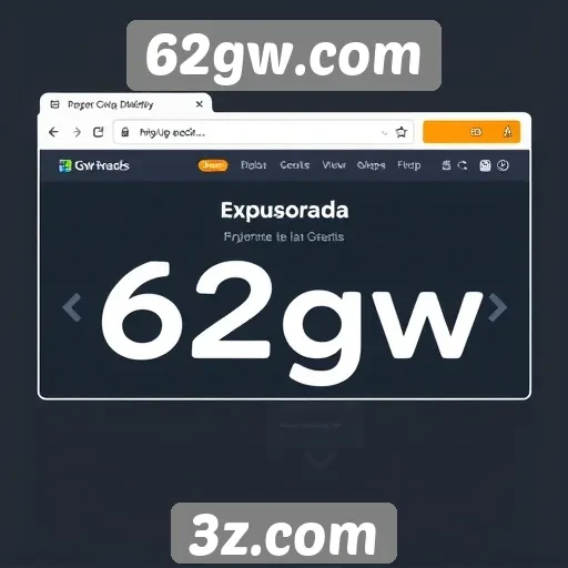 Avaliação da interface do usuário em 62gw.com